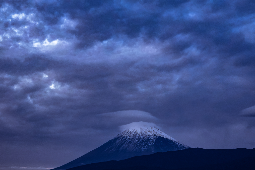 10月23日 夕富士
