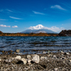 Clear lake water