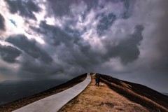 愛犬散歩（Delivered to the clouds）