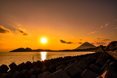 Tropical sunset