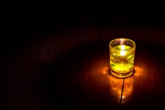 貝のキャンドル