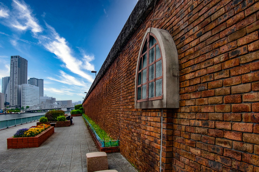 Brick wall