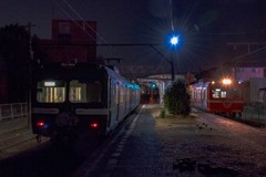 夜の岳南鉄道
