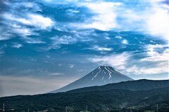 初夏富士