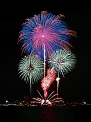 名港水上芸術花火２０２０　１０/２４❷