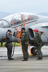  Ｔ－４発着訓練展示①