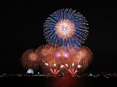 名港水上芸術花火２０２０　１０/２４❹
