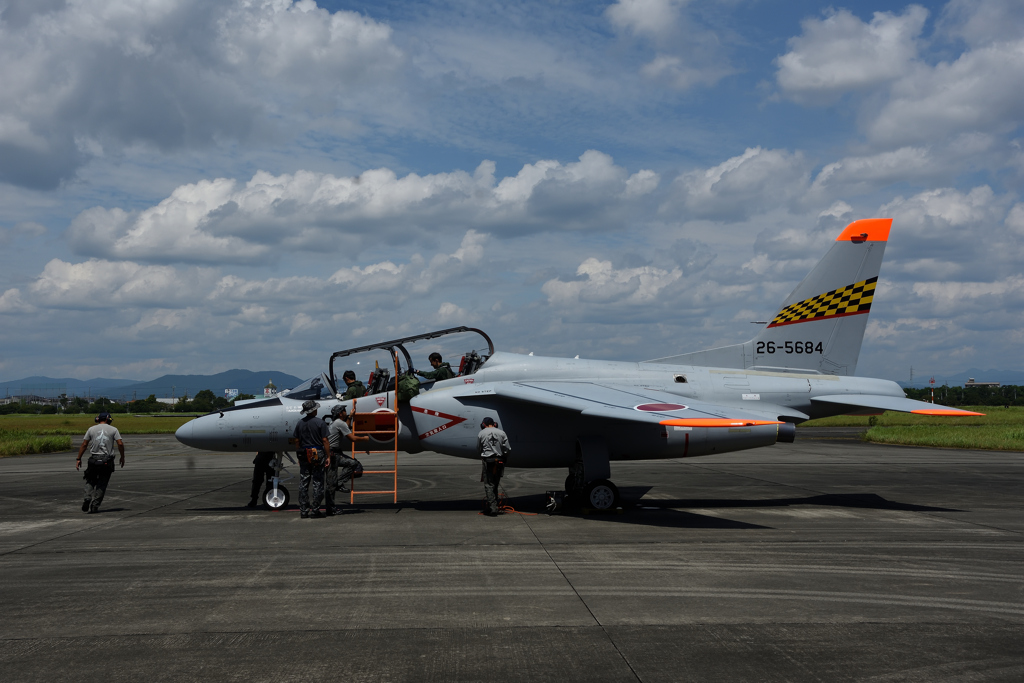 T-4発着訓練　８/２２❿