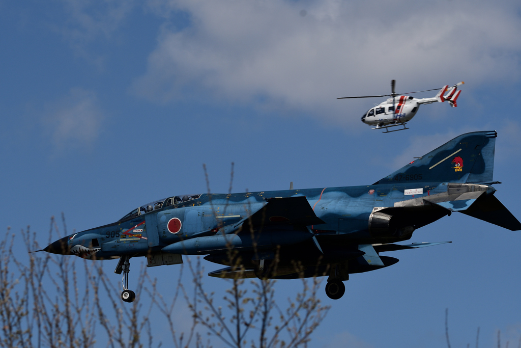 百里基地のRF-4偵察機❷