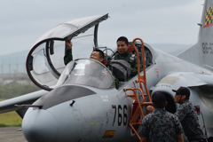  Ｔ－４発着訓練展示③