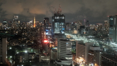 雨の日の東京・夜