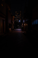 夜の路地