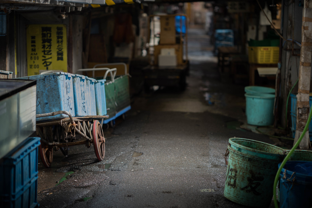 築地場内