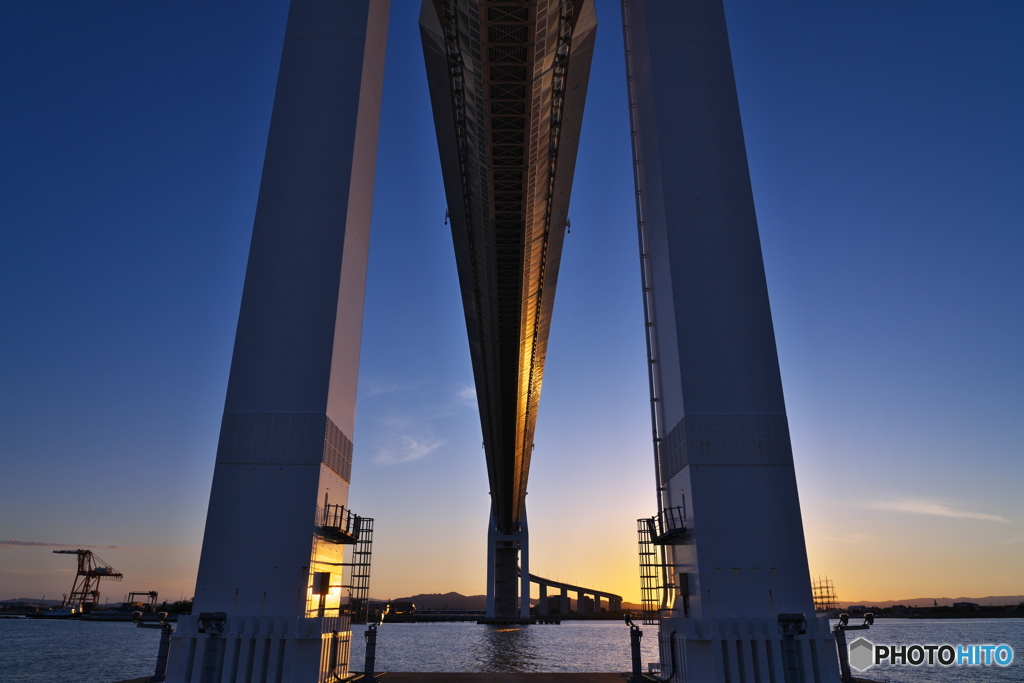 新湊大橋 夕景 ②