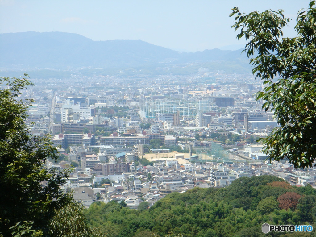 稲荷大社からの景色