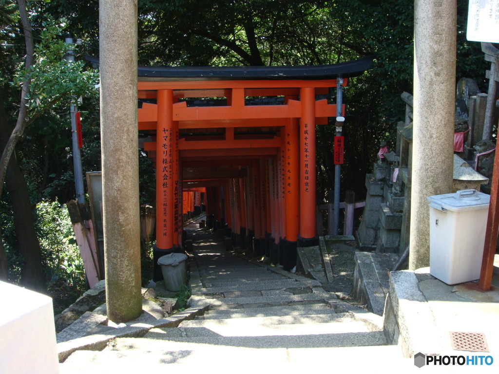 下りの鳥居