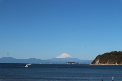 海と富士山