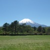 富士山と緑の大地　