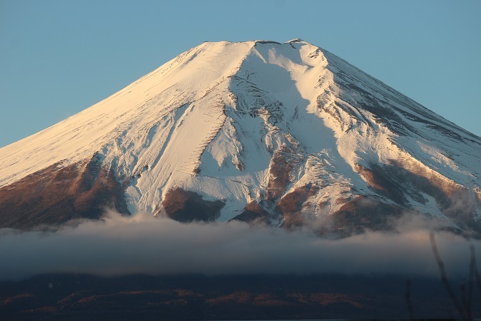 新年の富士山