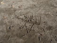 誰かさんの落書き