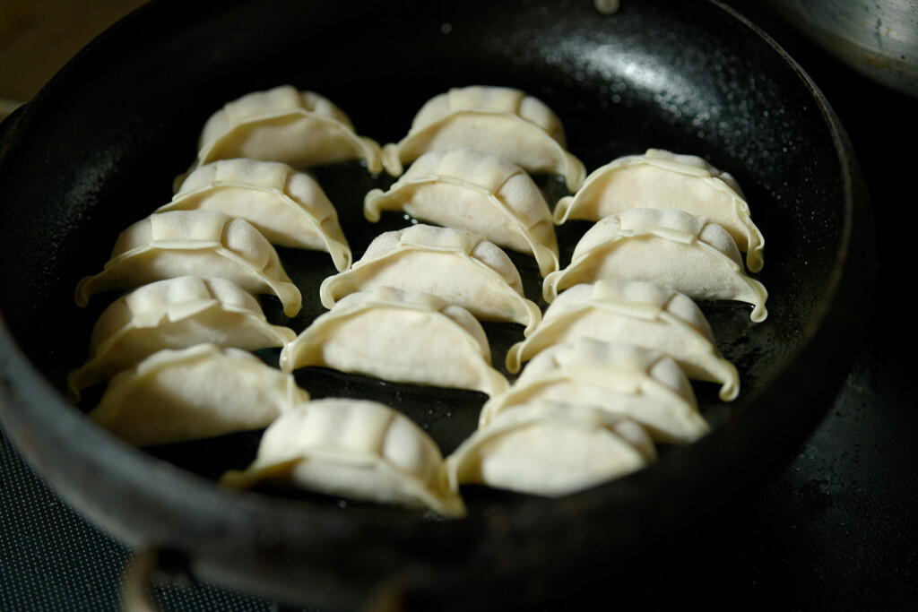 焼き始め