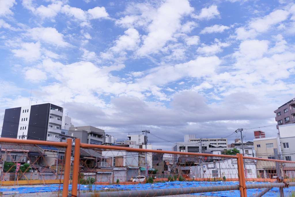 変な雲