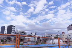 変な雲