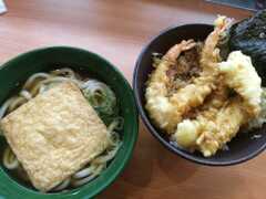 うどん　＆　天丼