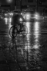 雨の夜