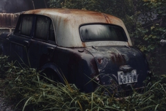 名車　DATSUN