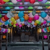 秋の神社