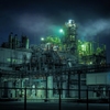 近所の工場夜景