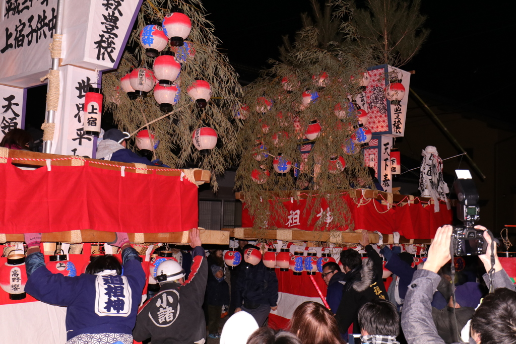 御影新田の道祖神祭り