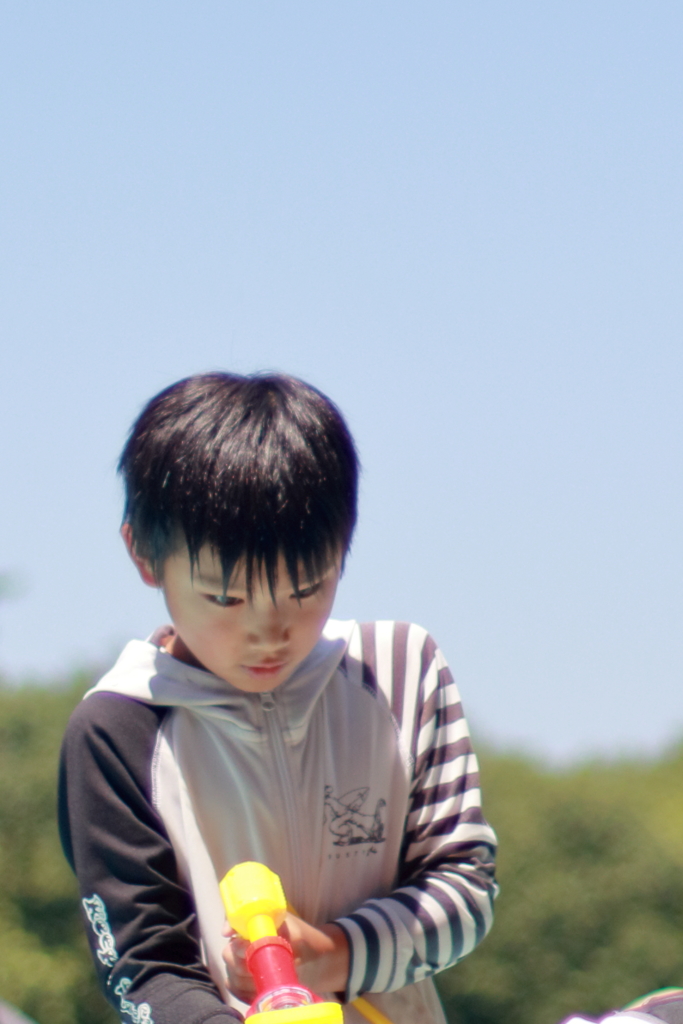 水遊び②