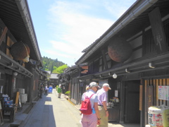 高山の古い町並み