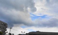 青空と雨雲