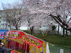 花見の屋台