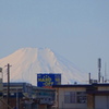 埼玉県から望む富士山