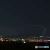 飛行機の軌跡
