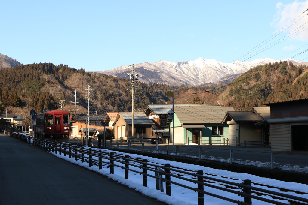 冬晴れ