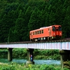 秋を迎えるローカル線