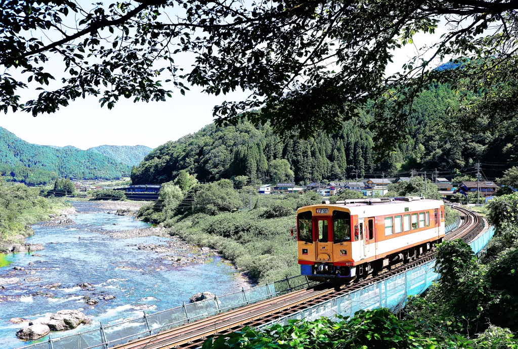 長良川 夏景