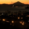 江の島＆富士山 夕景
