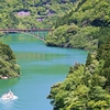 初夏の庄川峡