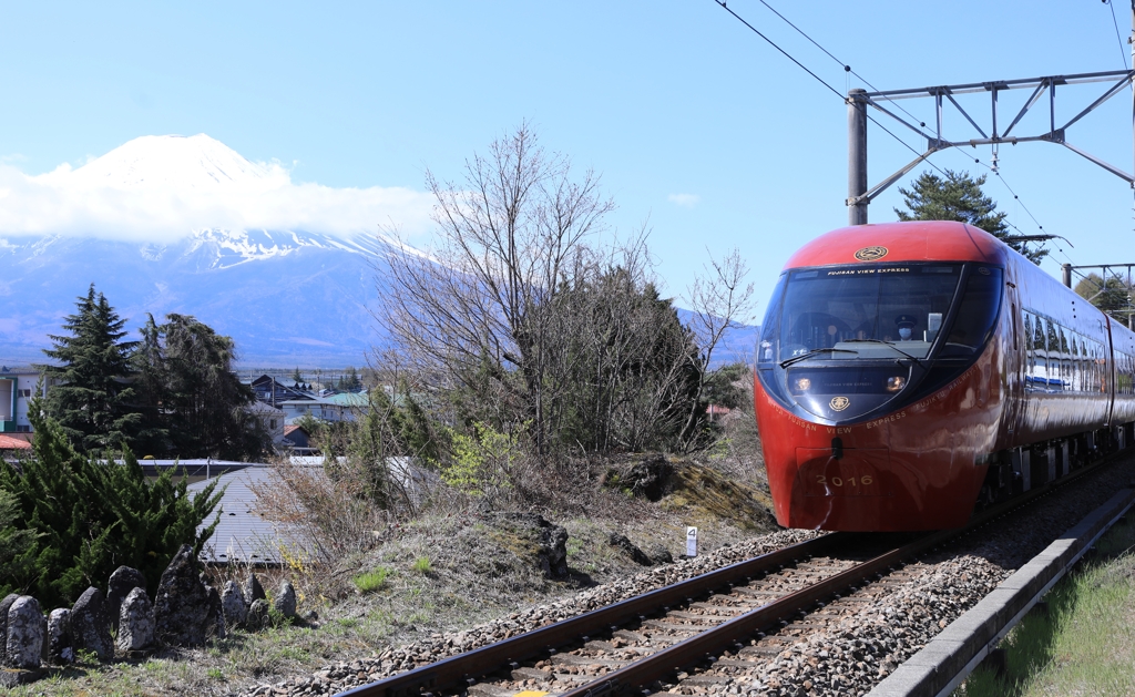 富士山の旅路