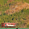 秋を走る列車