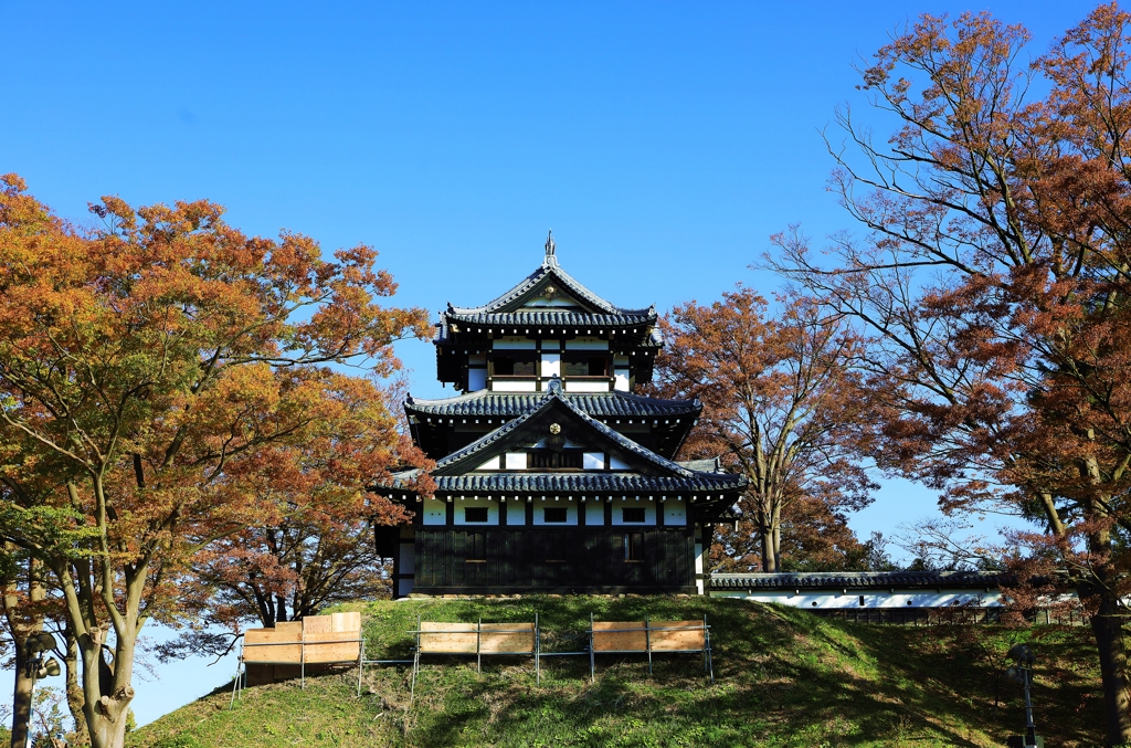 石垣のない城