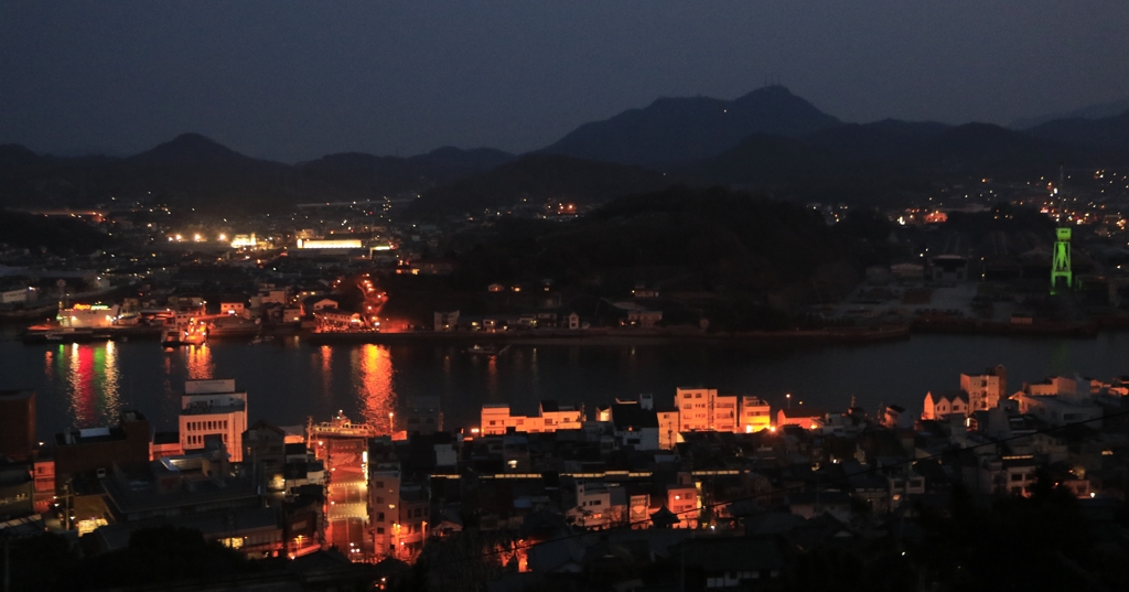 尾道水道 夜景