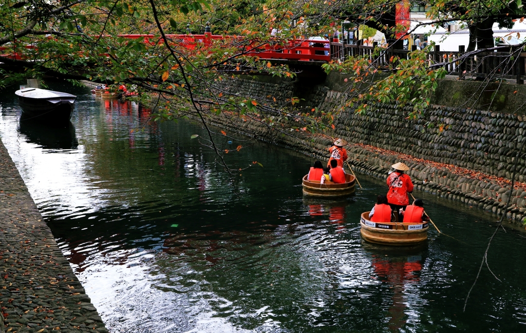 水の都 大垣 たらい舟