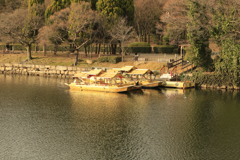 黄金の和船